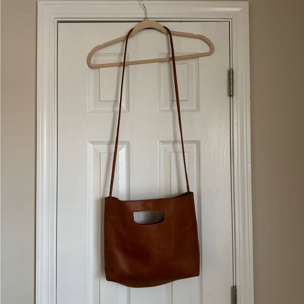 ABLE crossbody leather purse bag